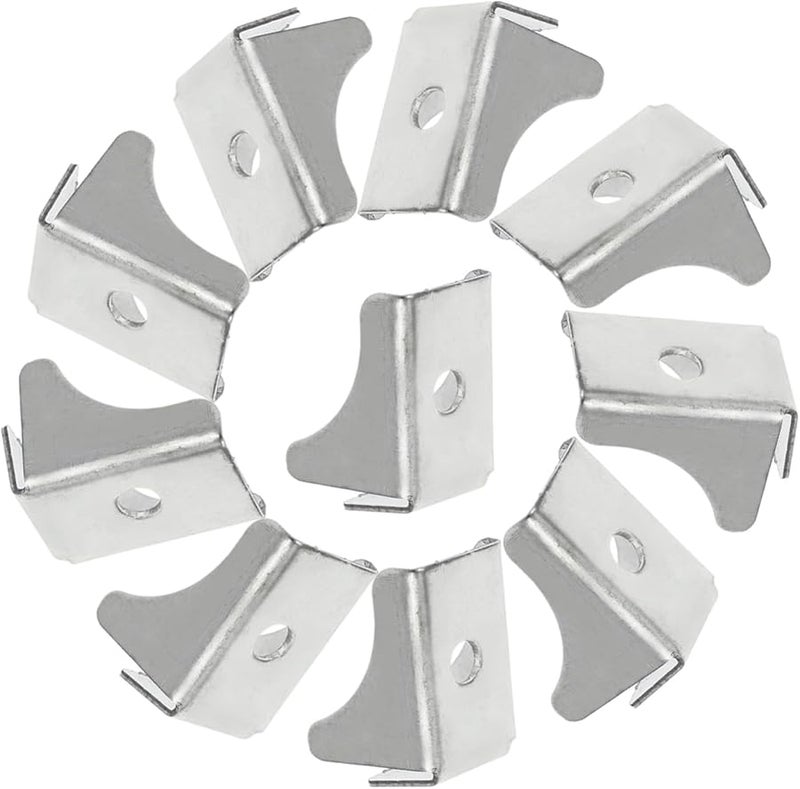 10Pcs Black Shelf Support Clips Durable Cabinet Clips for Shelving Bookcases Home Office Storage - Image 1